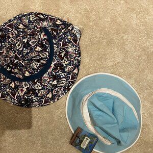 Two sunhats, both new and and tagged